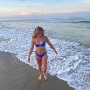 Women's Blue Bikini Set